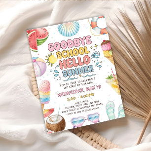 Vaarwel School, Start Van Zomerfeest Kaart