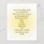 Vaarwel spanning, Hallo pensioen Funny Retirement Flyer (Achterkant)