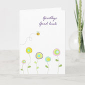 Vaarwel, succes kaart (Voorkant)