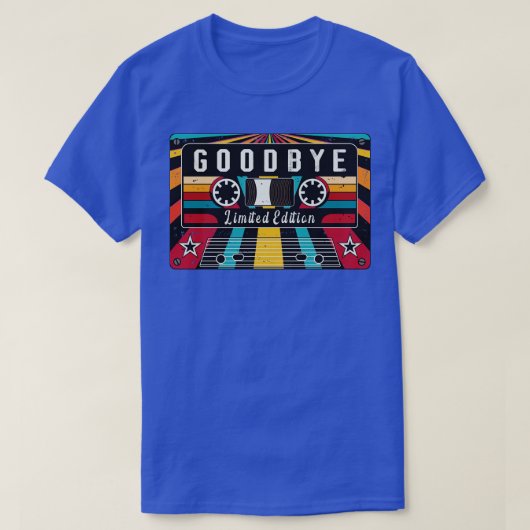 Vaarwel T-shirt (Design voorkant)