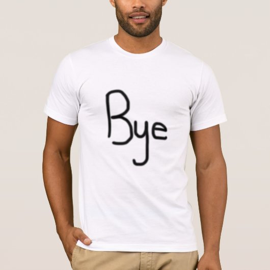 Vaarwel T-shirt (Voorkant)