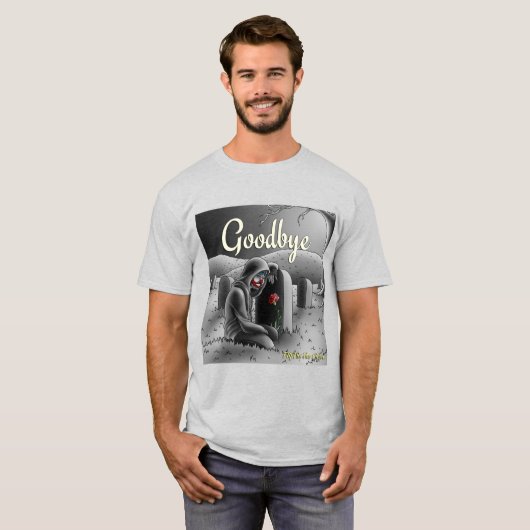 Vaarwel T-shirt (Voorkant volledig)