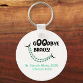 Vaarwel trekt groen-orthodontist patiëntencadeau sleutelhanger (Voorkant)