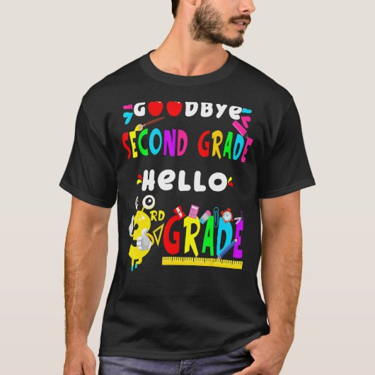 Vaarwel tweede graad Hallo derde graad terug naar T-shirt (Voorkant)