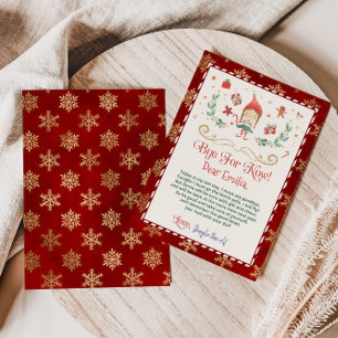 Vaarwel van je zelfbrief voor een meisje kaart