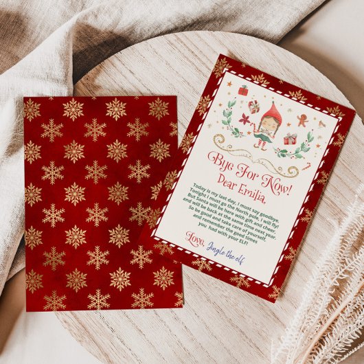 Vaarwel van je zelfbrief voor een meisje kaart