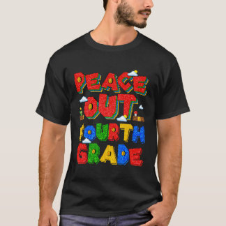 Vaarwel Vierde Klas Tot Ziens 4De Klas Hallo Zomer T-shirt