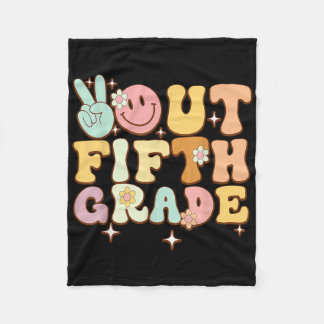 Vaarwel Vijfde Klas Laatste Schooldag Fleece Deken