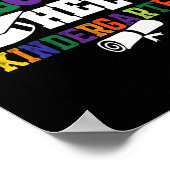 Vaarwel voorschool Hallo Kindergarten PrekK Poster (Hoek)