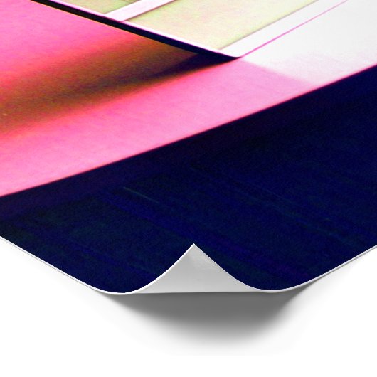 Vaarwel vrienden Heard Pink Poster (Hoek)