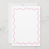 Vaarwel weggaan feest kaart (Achterkant)