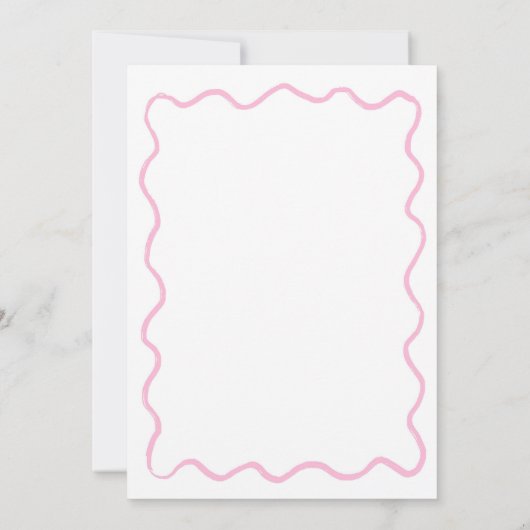 Vaarwel weggaan feest kaart (Achterkant)