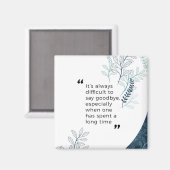 Vaarwel wensen magneet (Voorkant / Achterkant)