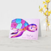 Vaarwel Wenskaart Kaart (Gele Bloem)