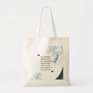 Vaarwel wil tote bag