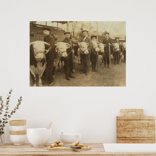 vaarzen poster (Keuken)