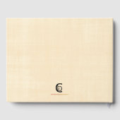 Vaas drie gastenboek (Achterkant)