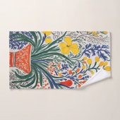 Vaas en wilde bloemen bad handdoek (Handdoek)