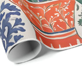 Vaas en wilde bloemen cadeaupapier (Rol Hoek)