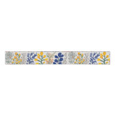 Vaas en wilde bloemen grosgrain lint (Voorkant)