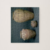 Vaas gedecoreerd met verschillende frites van dier legpuzzel (Verticaal)