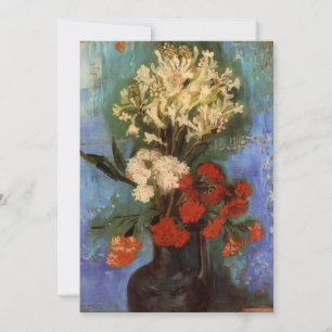 Vaas met anjers door Vincent van Gogh