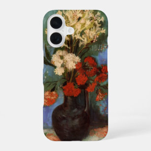 Vaas met anjers door Vincent van Gogh iPhone 16 Hoesje