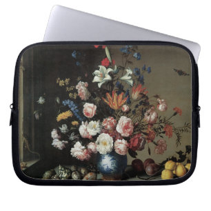 Vaas met bloemen bij een venster, Balthasar van de Laptop Sleeve