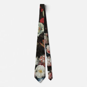 Vaas met bloemen bij een venster, Balthasar van de Stropdas