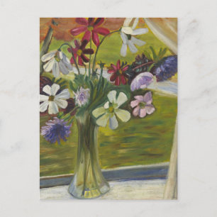 Vaas met bloemen door Prudence Heward Briefkaart