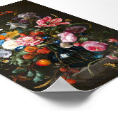Vaas met Bloemen | Jan Davidsz de Heem Poster (Hoek)