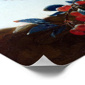 Vaas met Bloemen Poster (Hoek)