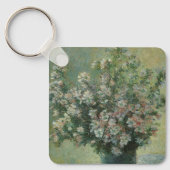 Vaas met bloemen van Claude Monet Sleutelhanger (Voorkant)