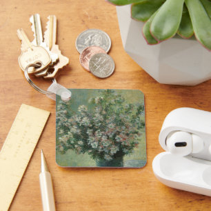 Vaas met bloemen van Claude Monet Sleutelhanger