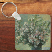 Vaas met bloemen van Claude Monet Sleutelhanger (Voorkant)