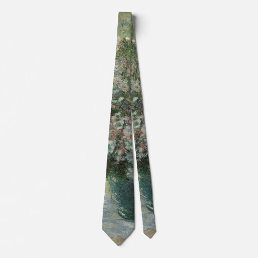 Vaas met bloemen van Claude Monet Stropdas (Voorkant)