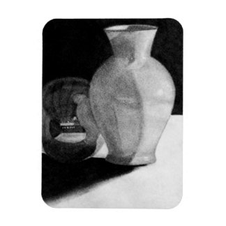 Vaas met bol magneet