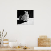 Vaas met bol poster (Keuken)