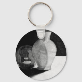 Vaas met bol sleutelhanger