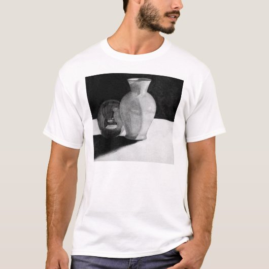 Vaas met bol t-shirt (Voorkant)