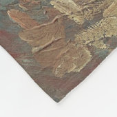 Vaas met Chinese asters en gladiolen van Gogh Fleece Deken (Hoek)