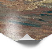 Vaas met Chinese asters en gladiolen van Gogh Foto Afdruk (Hoek)