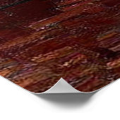 vaas met drie zonnebloemen, van Gogh Poster (Hoek)