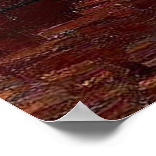 vaas met drie zonnebloemen, van Gogh Poster (Hoek)