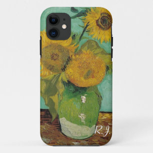 Vaas met drie zonnebloemen, Vincent van Gogh Case-Mate iPhone Case