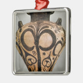 Vaas met florale decoratie uit Mycenae (Links)