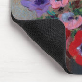 Vaas met Gemengde Bloemen, Redon Muismat (Hoek)