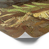 Vaas met gladiolen van Vincent van Gogh Poster (Hoek)