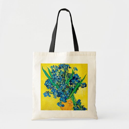 Vaas met irissen, Van Gogh Tote Bag (Voorkant)