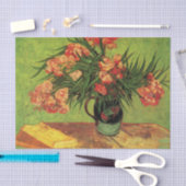 Vaas met oleanders en boeken van Vincent van Gogh Tissuepapier (Craft)